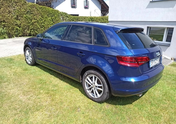 Audi A3 cena 52900 przebieg: 214000, rok produkcji 2014 z Rybnik małe 56